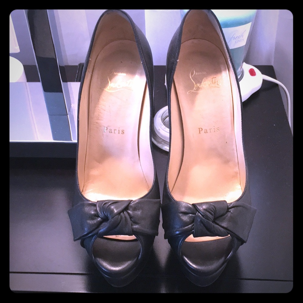Authentic Christian Louboutin heels size 38